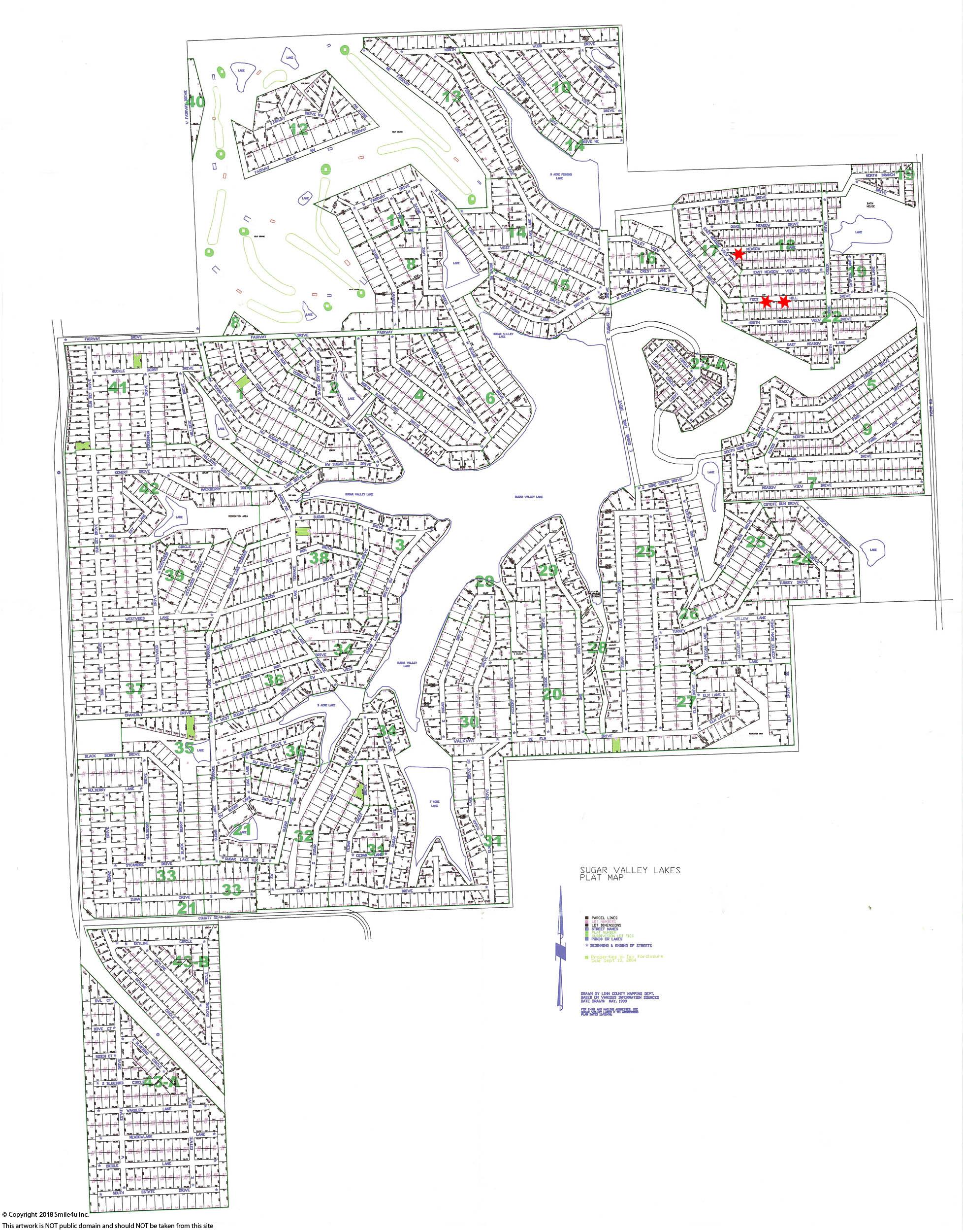 Lots for sale Sugar Valley Lakes KS